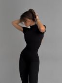 Жіночий комбінезон з коротким рукавом та легінсами | VV Brand