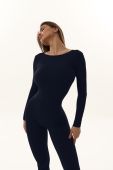 Жіночий комбінезон-легінси з повністю відкритою спиною та довгим рукавом | VV Brand