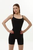 Жіночий укорочений комбінезон на бретелях | VV Brand